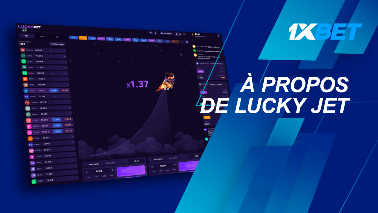 à propos de Lucky Jet