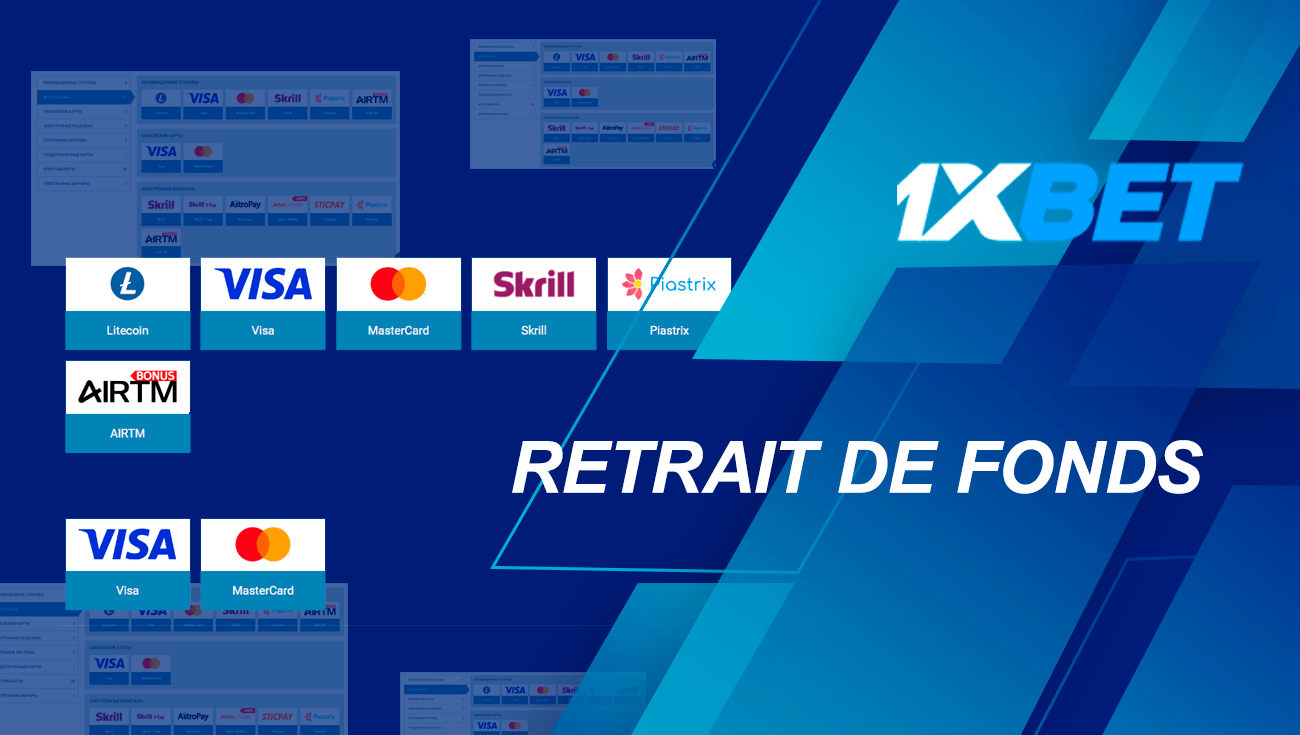 retrait 1xbet