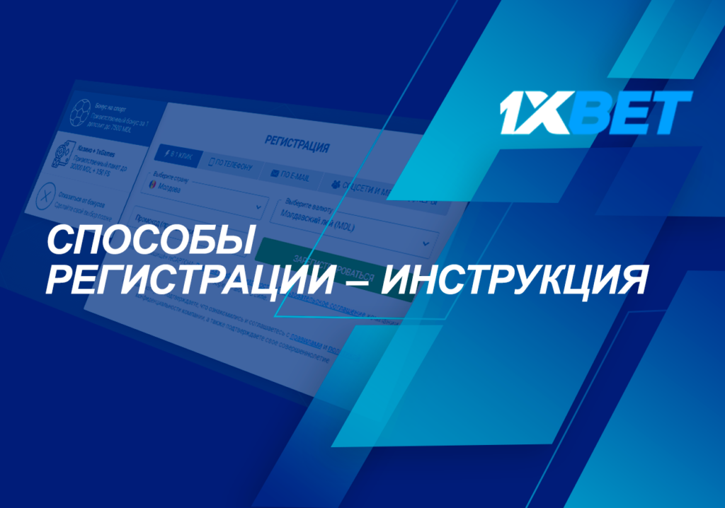 Способы регистрации – инструкция